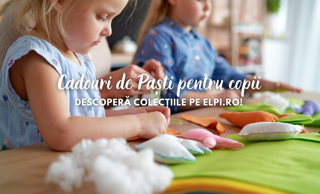 Iepurașul aduce cadouri de Paști pentru cei mici: Cele mai populare jucării și articole pentru copii pe Elpi.ro
