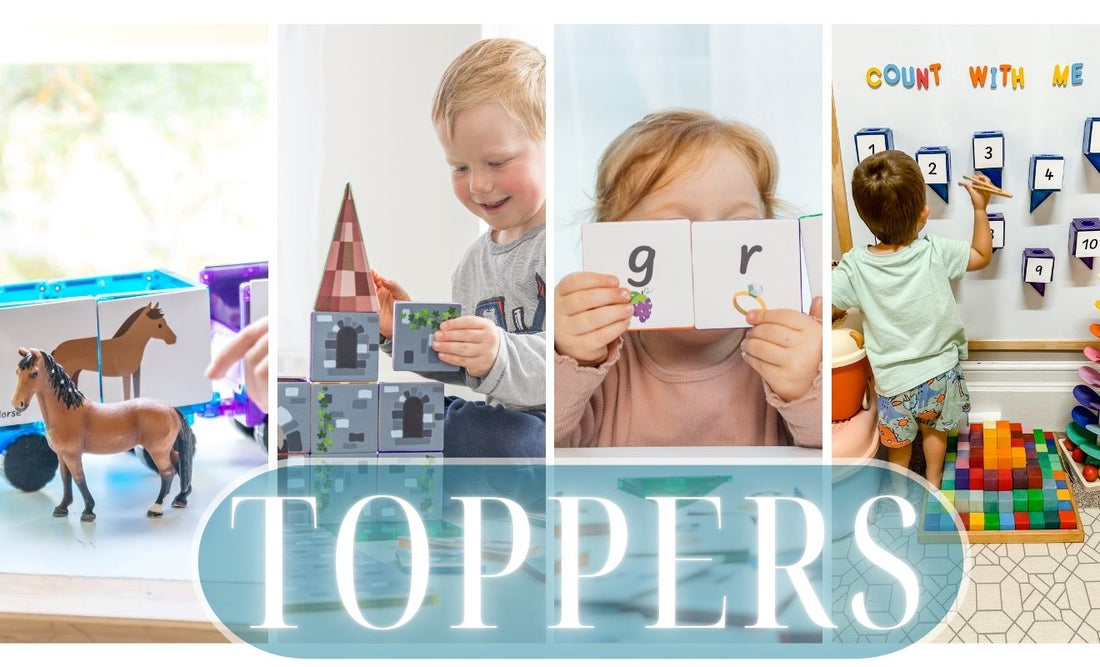 Primele Toppere Magnetice din Lume - Learn & Grow - Noutăți în Jocurile cu Plăci Magnetice
