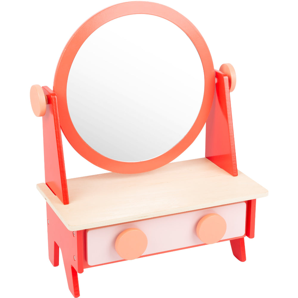 Măsuţă retro de machiaj, Small Foot, cu accesorii, 3 ani+