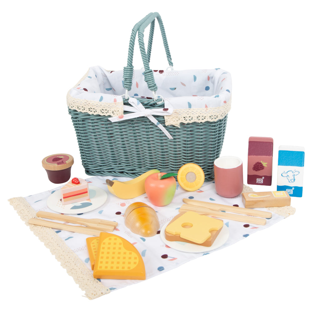 Coș de picnic de jucărie, Small Foot, Tasty, 3 ani+