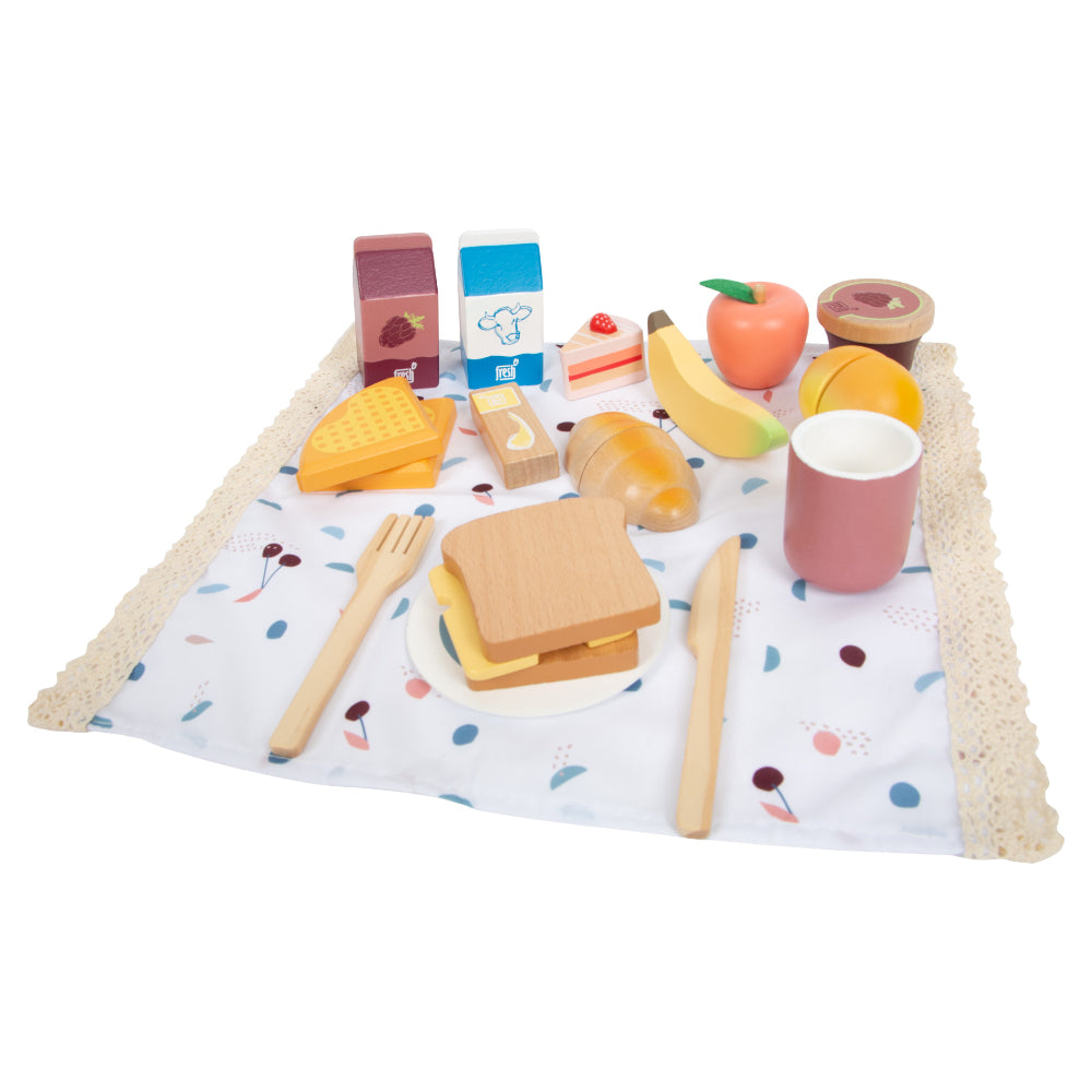 Coș de picnic de jucărie, Small Foot, Tasty, 3 ani+