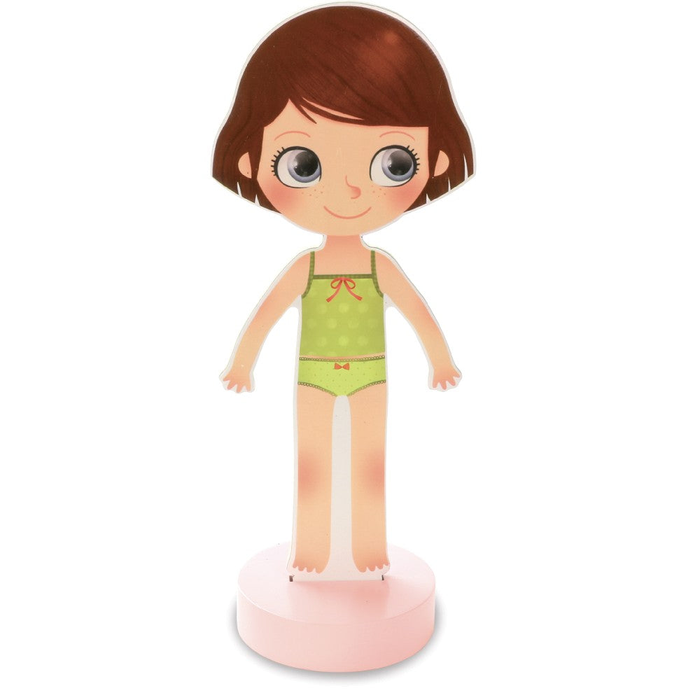 Joc cu magneți - Dressing-ul lui Chloe, Vilac, 38 piese, 3 ani+