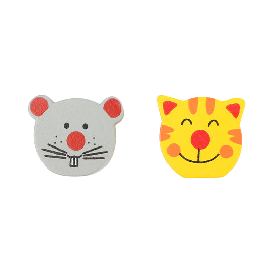 Joc de dame CAT & MOUSE, Small Foot, 24 piese, 5 ani+