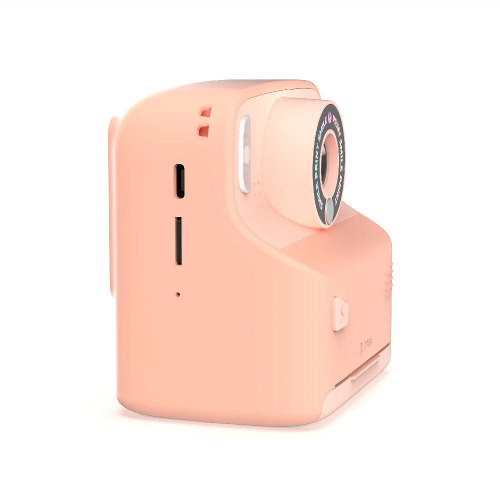 Aparat foto-video instant digital pentru copii, Pixiprint, MOB Paris, Roz