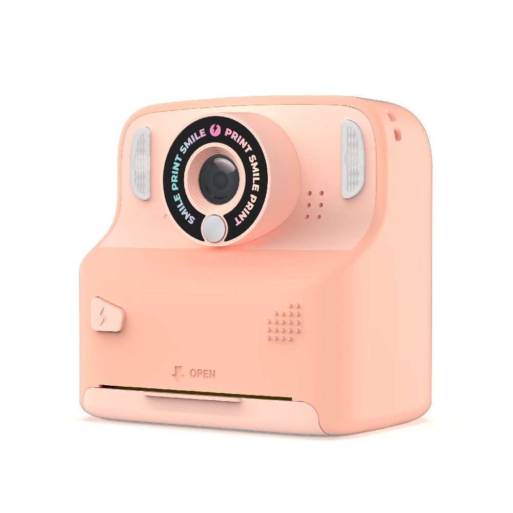 Aparat foto-video instant digital pentru copii, Pixiprint, MOB Paris, Roz