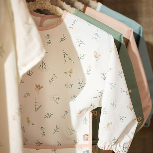 Bavetă diversificare bebeluși cu mâneci, Jungle Jambo, Jollein, 6 luni+