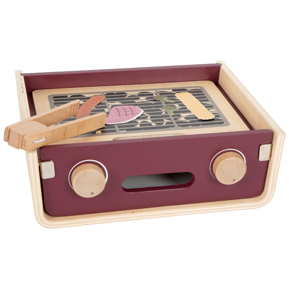 Bucătărie de joacă compactă pentru camping, Tasty, Small Foot, 9 piese, 3 ani+