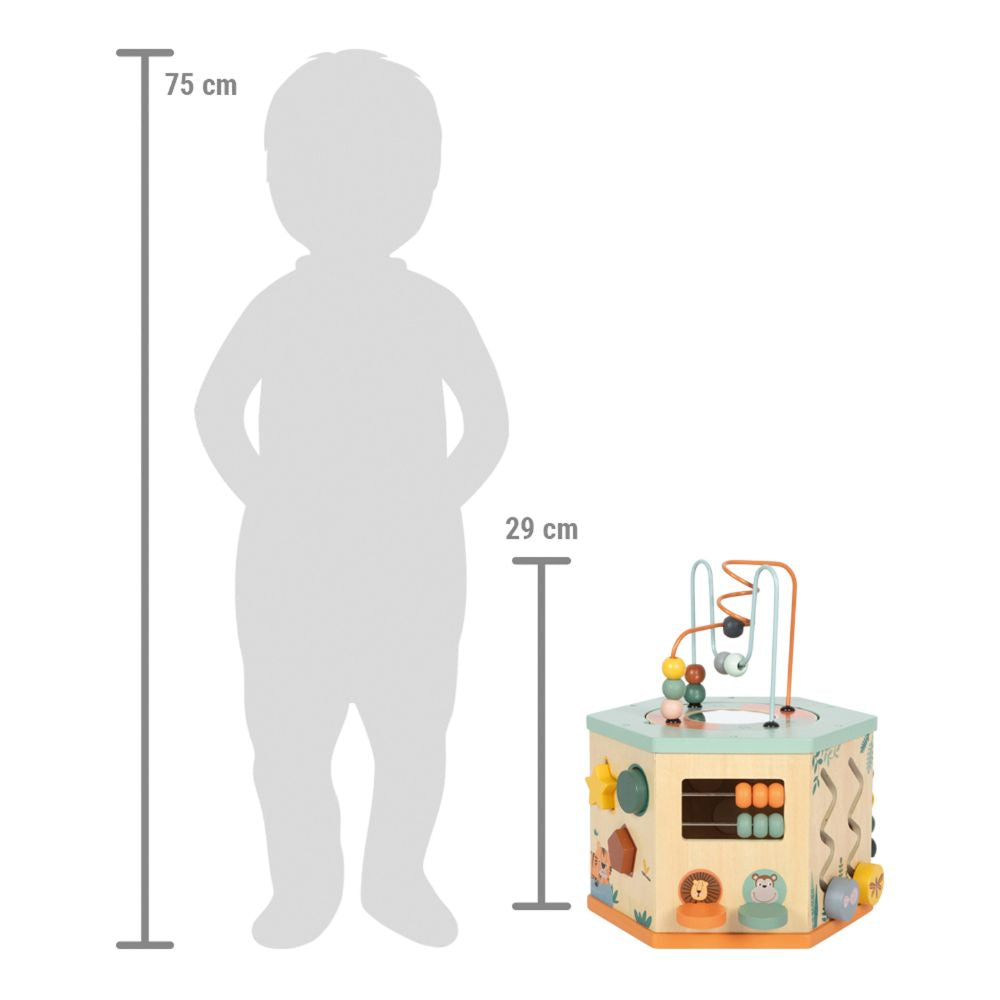 Cub activități cu 7 laturi,Safari, Small Foot, 12 luni+