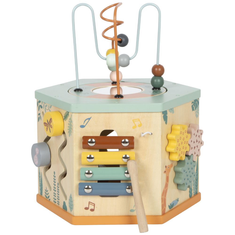 Cub activități cu 7 laturi,Safari, Small Foot, 12 luni+
