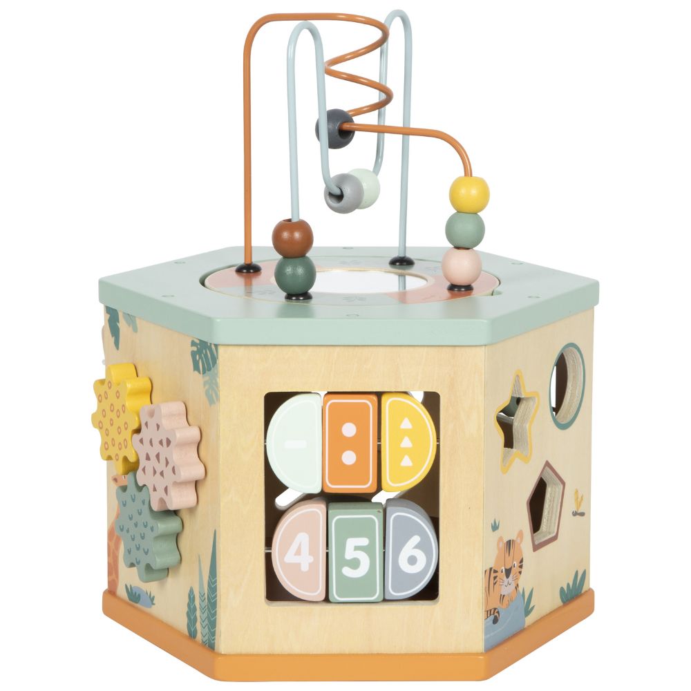 Cub activități cu 7 laturi,Safari, Small Foot, 12 luni+