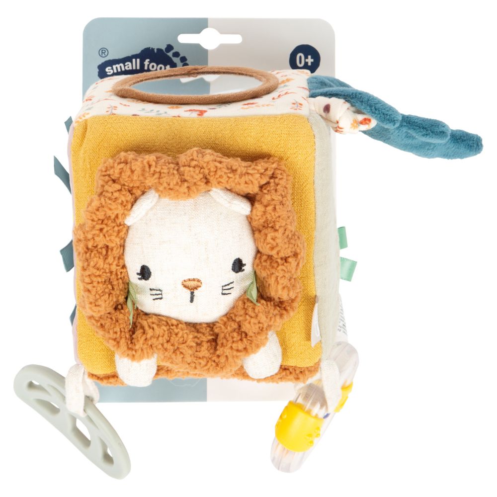 Cub senzorial textil pentru bebeluși, Little Lion, Small Foot