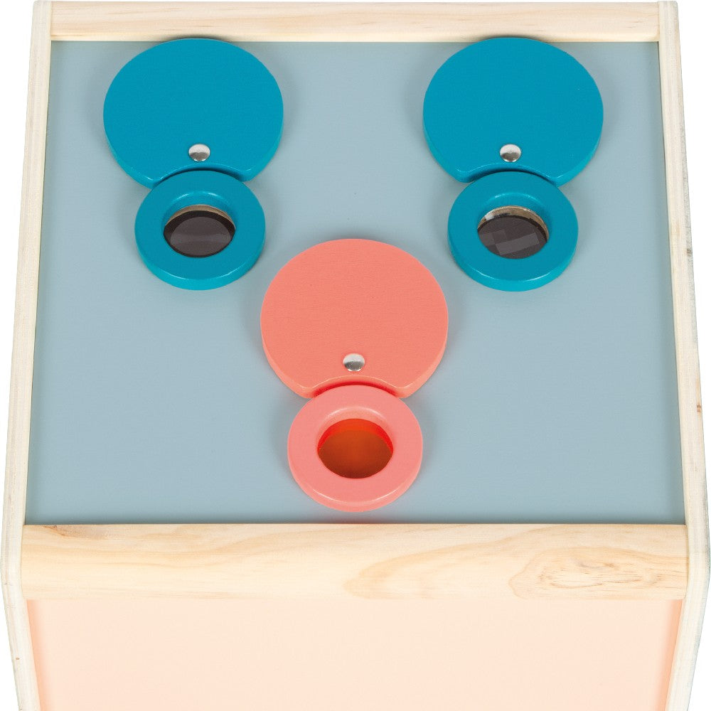 Cutie senzorială din lemn pentru copii, Sensory, Small Foot, 3 ani+