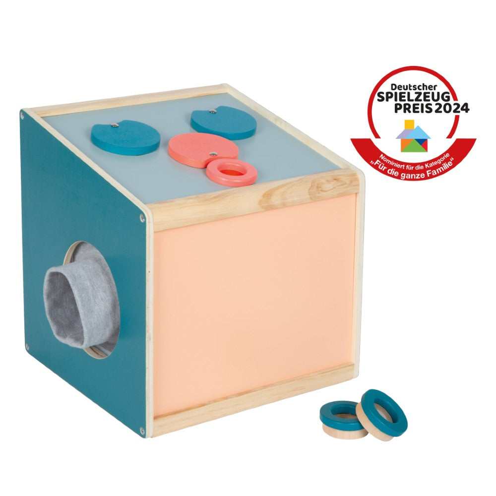 Cutie senzorială din lemn pentru copii, Sensory, Small Foot, 3 ani+