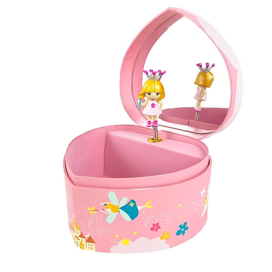 Cutiuță muzicală în formă de inimă, Trousselier, Prințesă