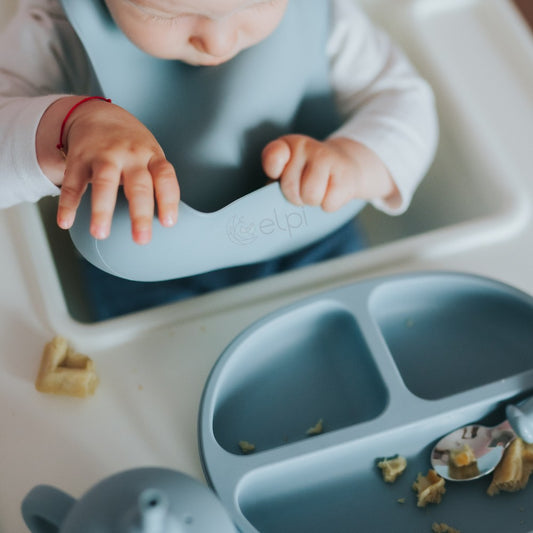 Farfurie din silicon diversificare, Elpi, Sky, 6 luni+