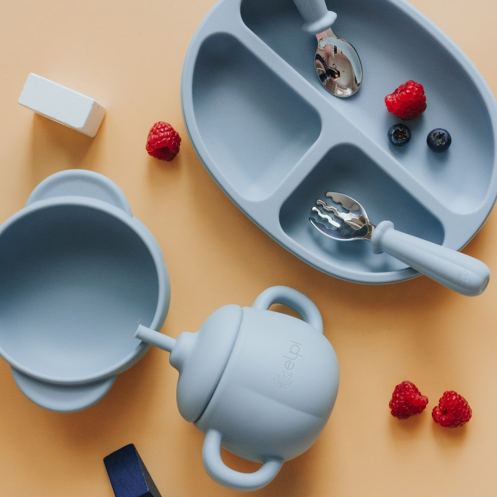 Farfurie din silicon diversificare, Elpi, Sky, 6 luni+