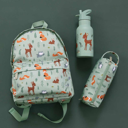 Ghiozdan copii, Forest Friends, A Little Lovely Company, 3-5 ani, 23,5x30 cm