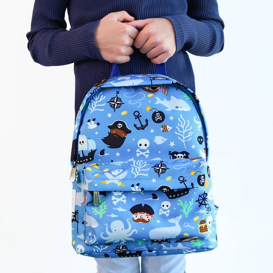 Ghiozdan copii, Pirați, A Little Lovely Company, 3-5 ani, 23,5x30 cm