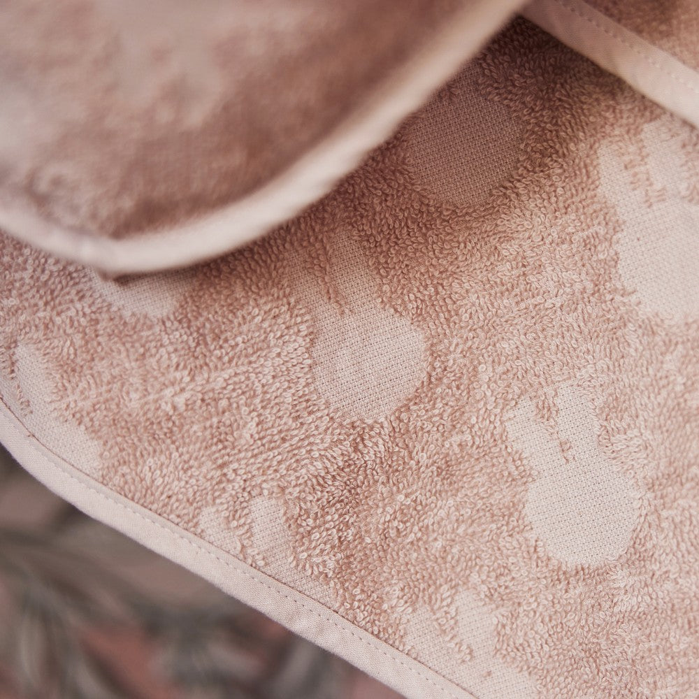 Halat de baie copii din bumbac, Miffy Jacquard - Wild Rose, Jollein, OEKO-TEX, 3-4 ani