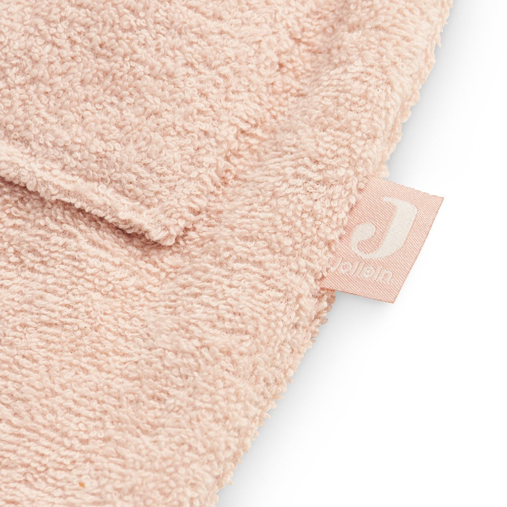 Halat de baie copii din bumbac, Pale Pink, Jollein, 1-2 ani