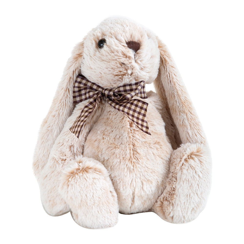 Iepuraș din pluș, jucărie moale, Small Foot, Crem, 25 cm, 0 luni+