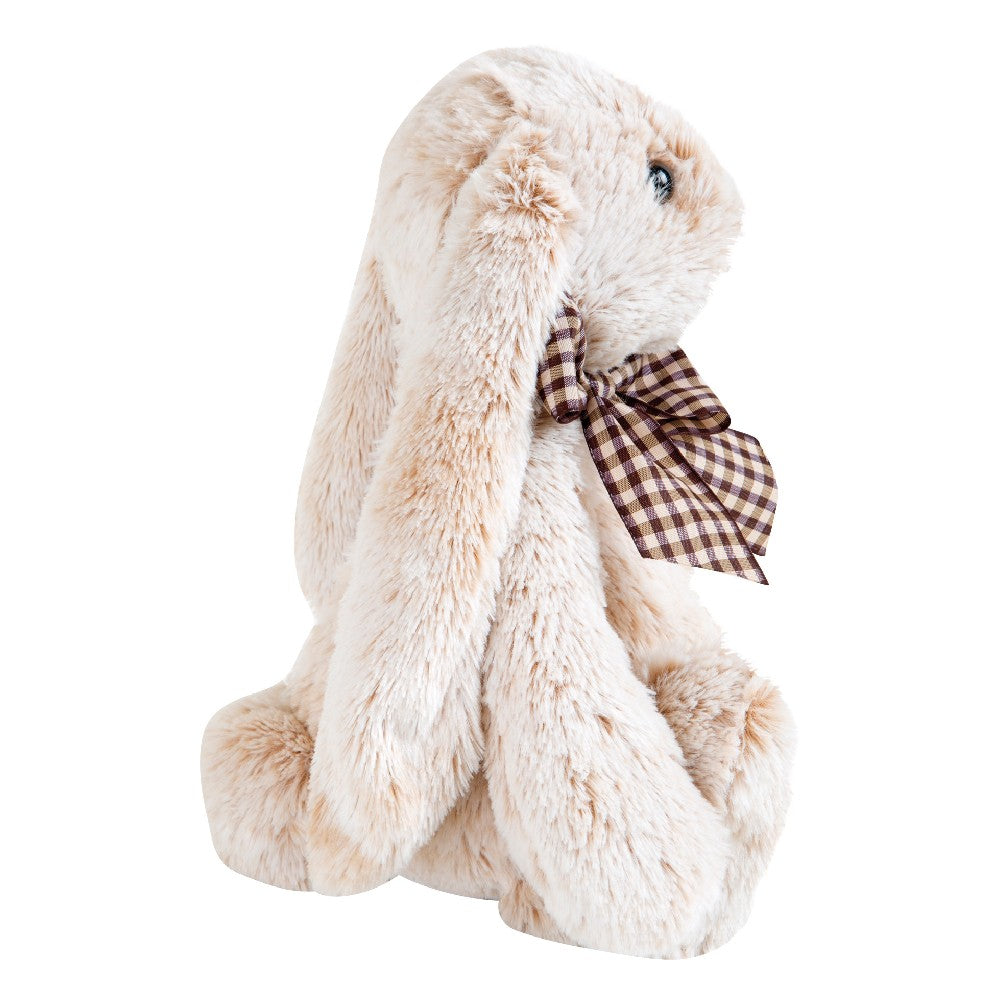 Iepuraș din pluș, jucărie moale, Small Foot, Crem, 25 cm, 0 luni+