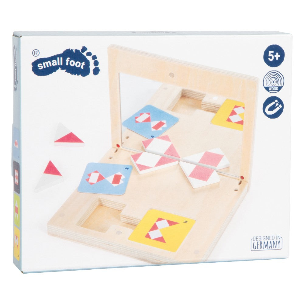 Joc creativ de simetrie în oglindă, Educate, Small Foot, 5 ani+
