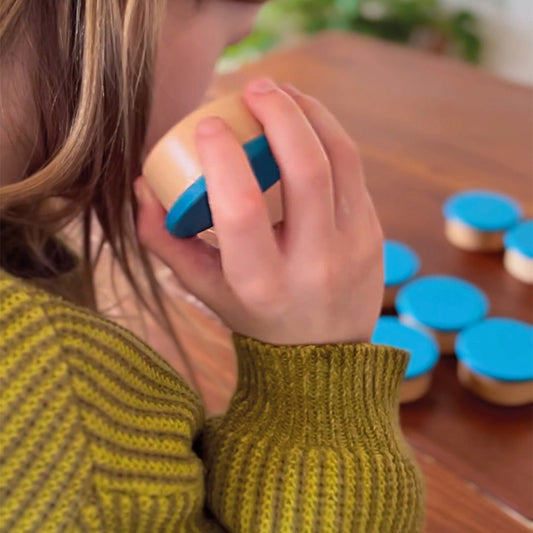 Joc de memorie de ascultare „Senzorial”, Small Foot, 3 ani+