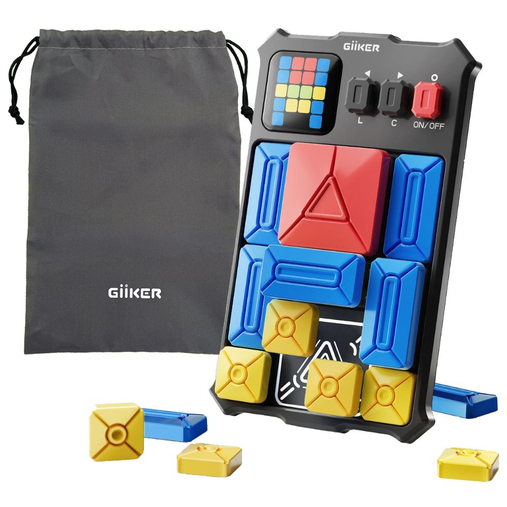 Joc de puzzle electronic de strategie și logică, Super Slide, GiiKER, 6 ani+