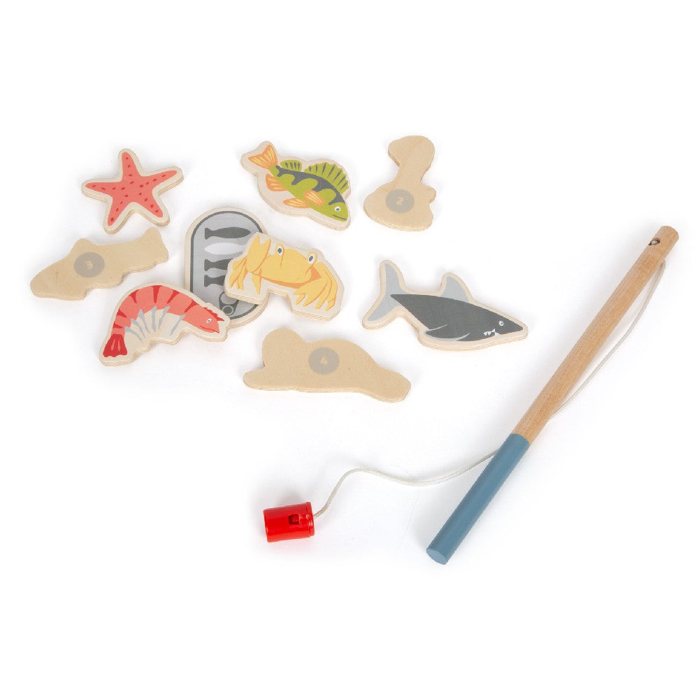 Joc de societate magnetic de pescuit, "4 Friends", Small Foot, 3 ani+