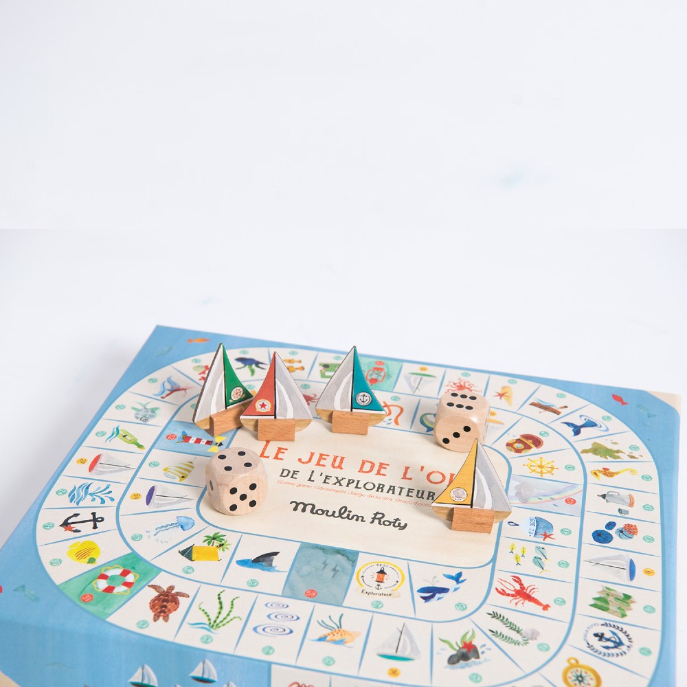 Joc educativ de societate, Jocul Gâștei, Moulin Roty, 5 ani+