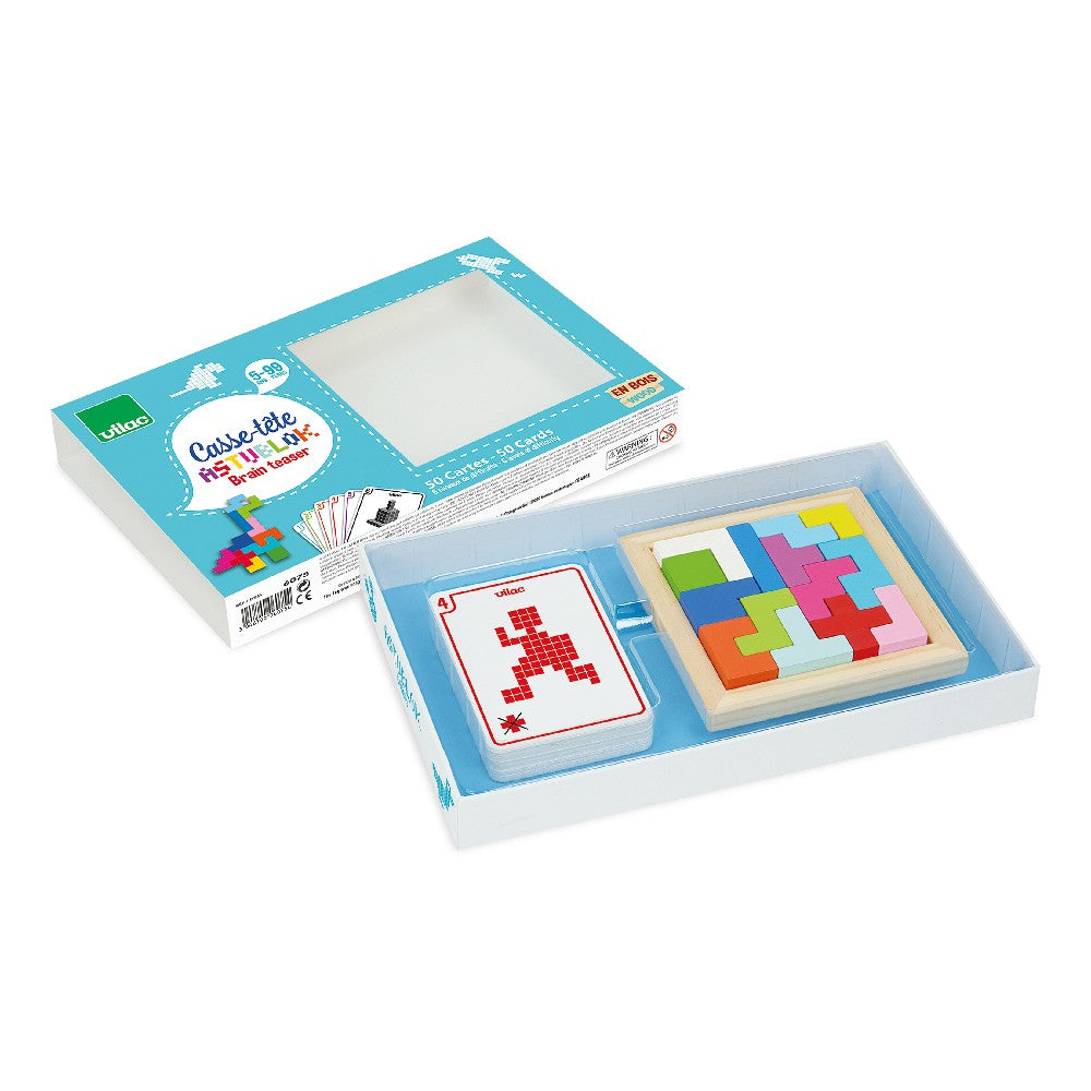 Joc educativ pentru copii, Test de inteligență, Astublok, Vilac, 5 ani+