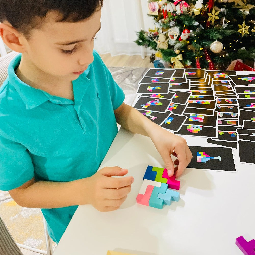 Joc educativ pentru copii, Test de inteligență, Astublok, Vilac, 5 ani+