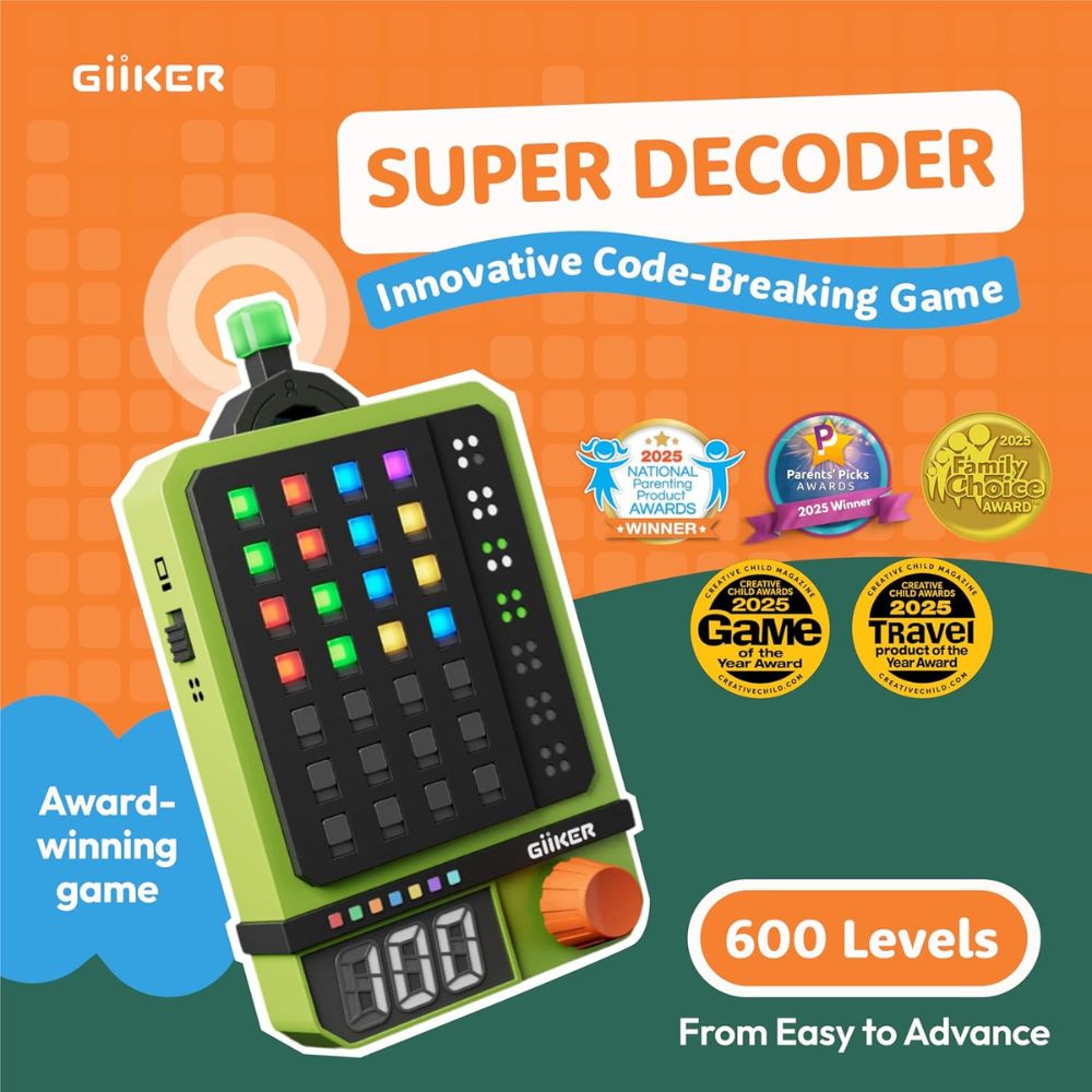 GiiKER Super Decoder – prezentare a jocului cu 600 de provocări