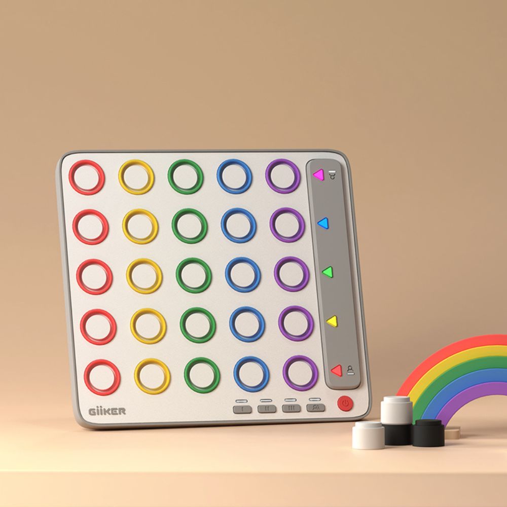Joc electronic de strategie și logică, Smart Four 3D, GiiKER, 6 ani+