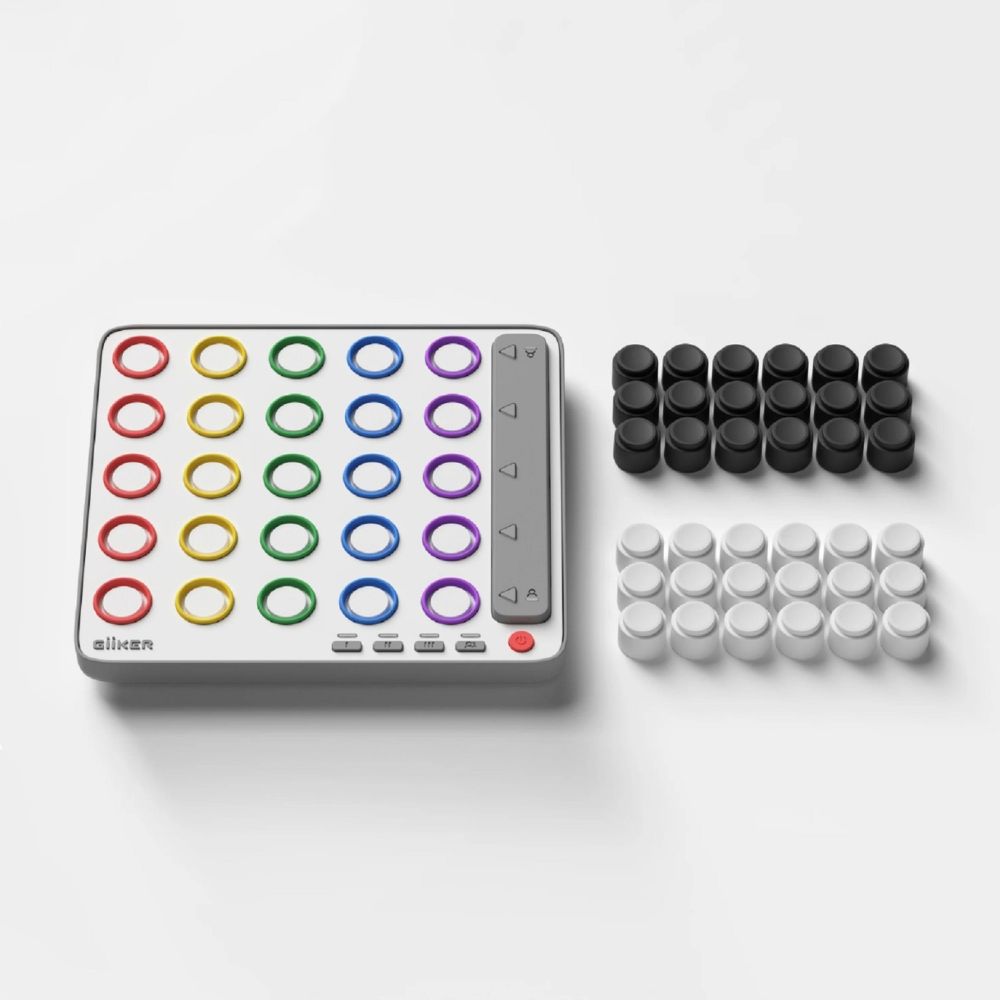 Joc electronic de strategie și logică, Smart Four 3D, GiiKER, 6 ani+