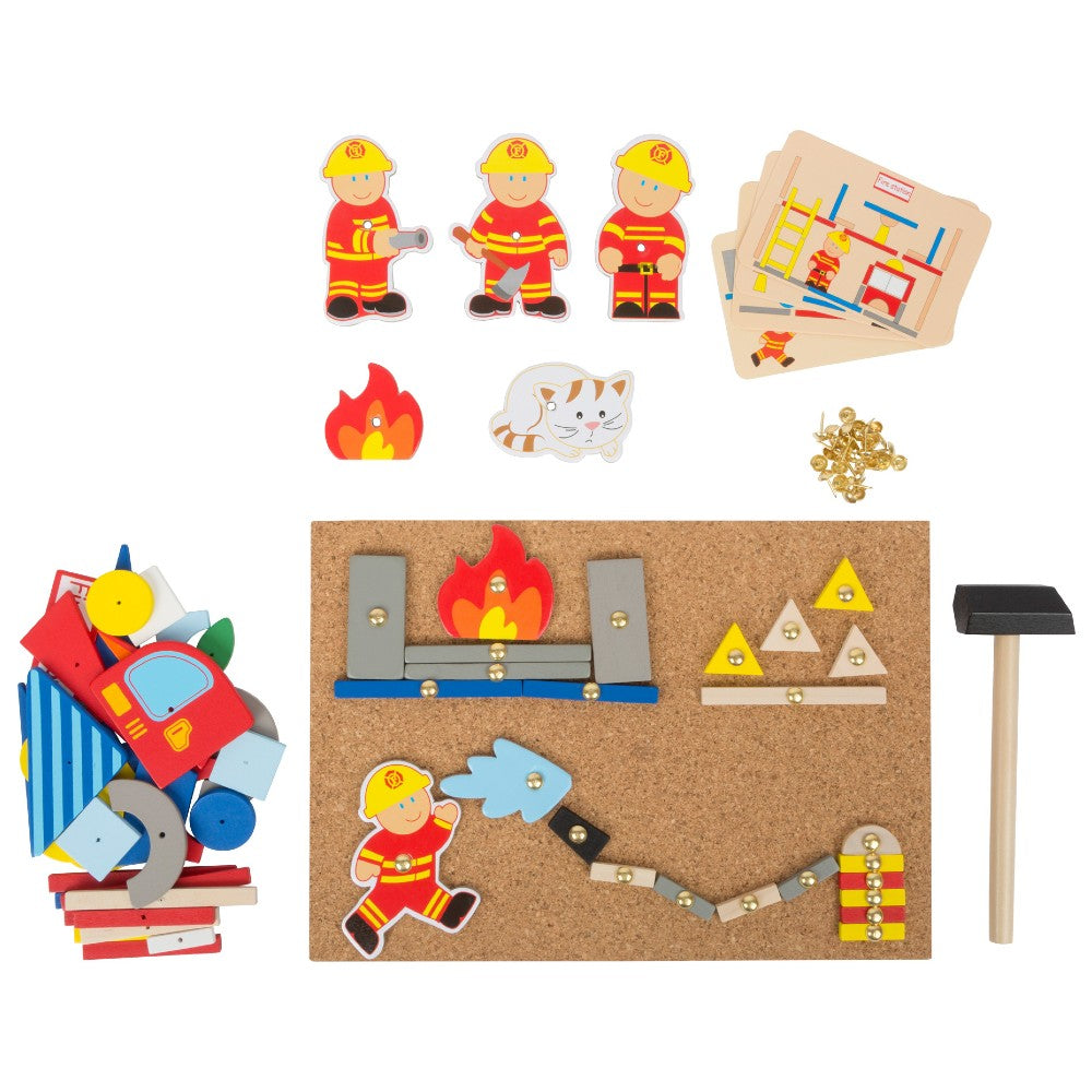Joc interactiv copii, Brigada de pompieri, Small Foot, 3 ani+