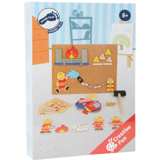 Joc interactiv copii, Brigada de pompieri, Small Foot, 3 ani+