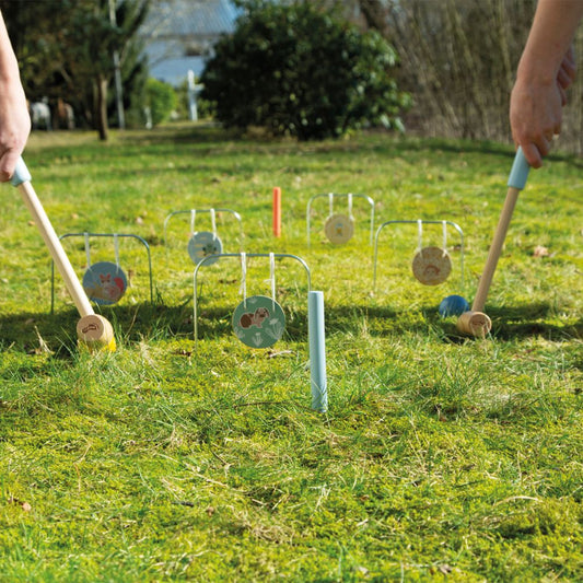 Joc Crochet din Lemn pentru Copii, Small Foot, 3 ani+