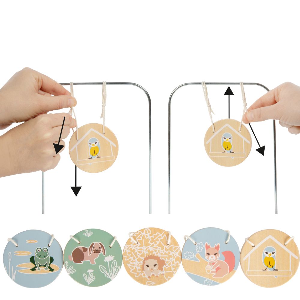 Joc Crochet din Lemn pentru Copii, Small Foot, 3 ani+
