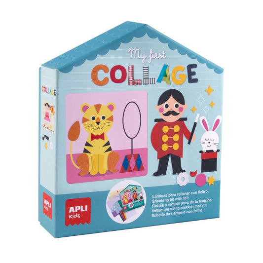 Set creativ, Primul meu colaj, APLI, 3 ani+