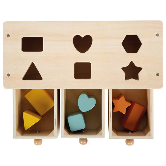 Joc Montessori de sortare din lemn FSC®, Small Foot, 12 luni+