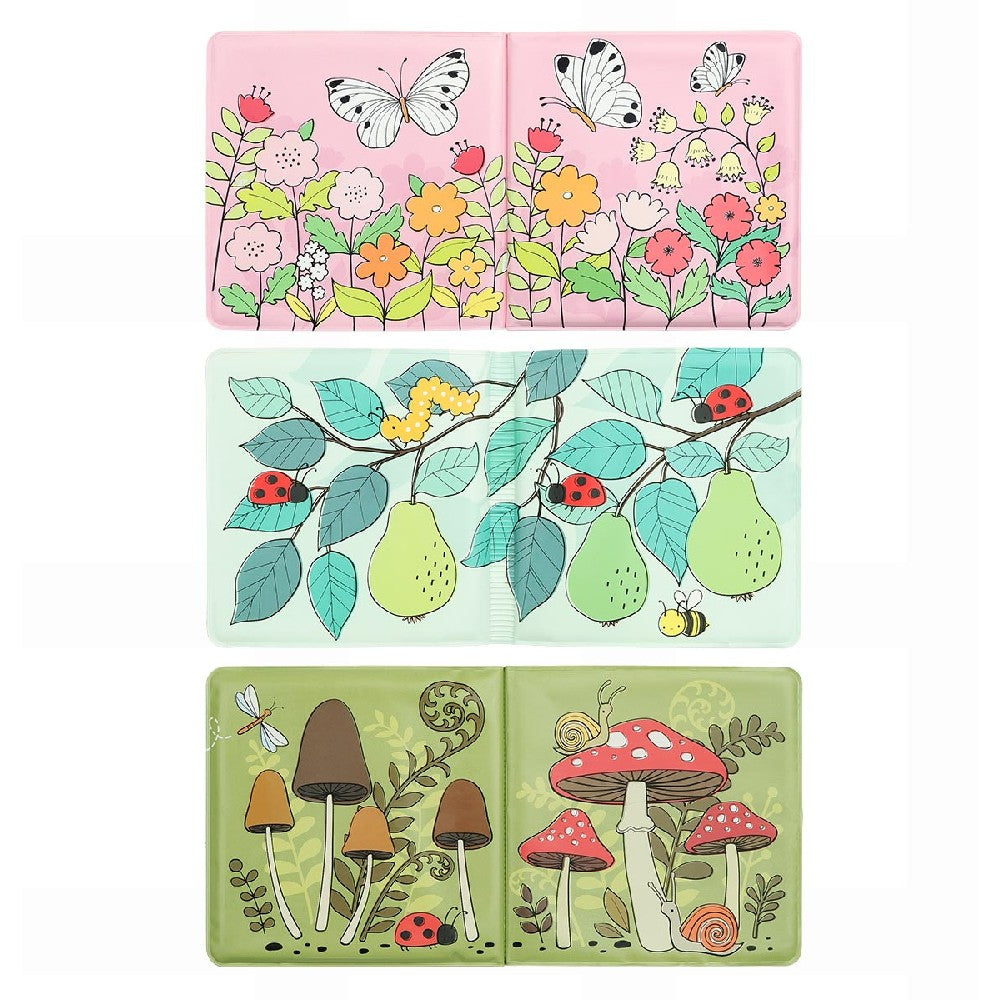 Jucărie de baie - Cartea magică , Garden Friends, A Little Lovely Family