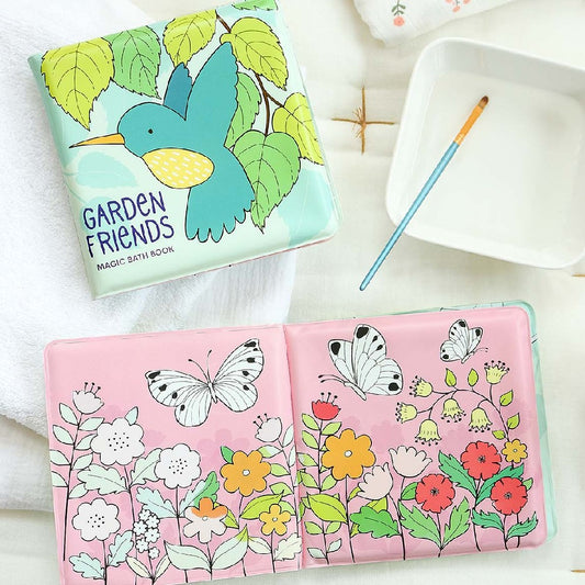 Jucărie de baie - Cartea magică , Garden Friends, A Little Lovely Family