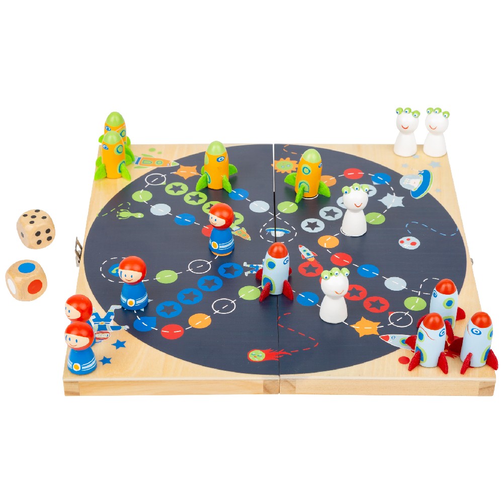 Nu te supăra frate! - Space, Small Foot, Ludo, 4 ani+