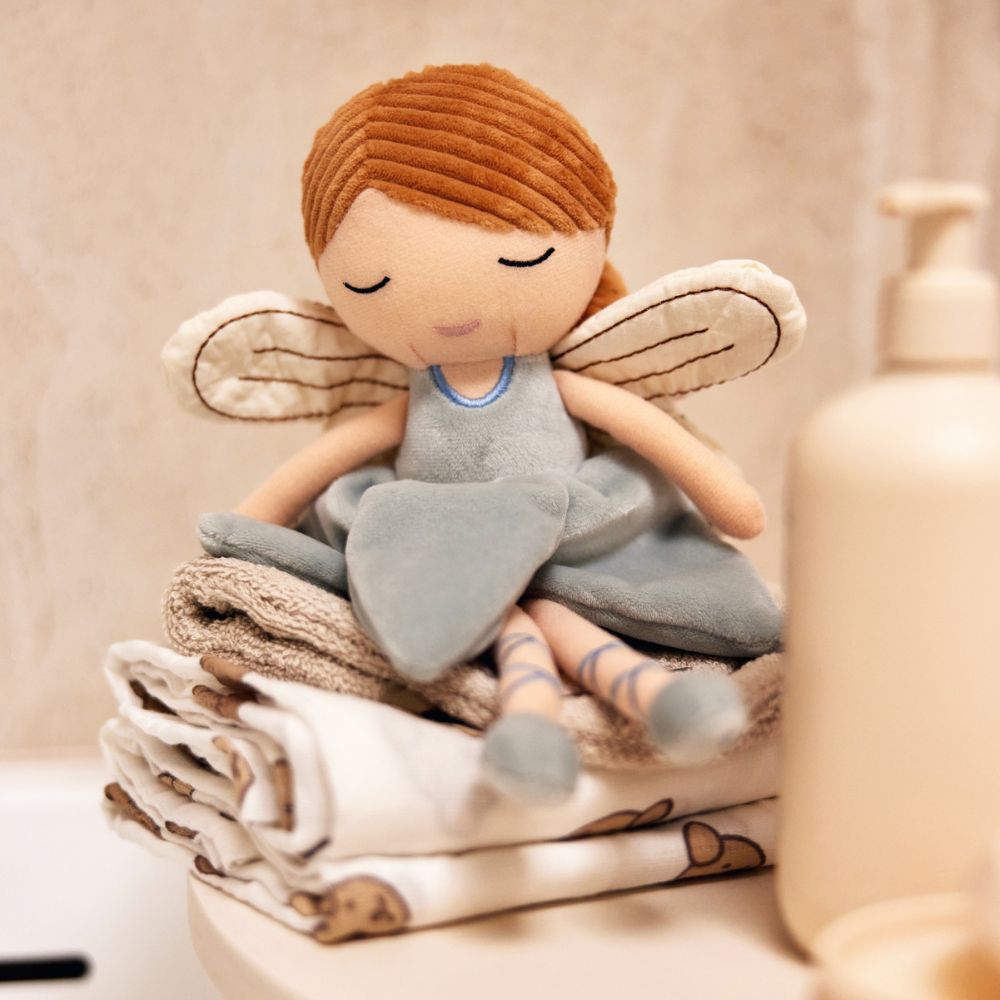 Păpușă textilă, Jucărie de pluș – Zâna Amy, Jollein, 32 cm, 0 luni+