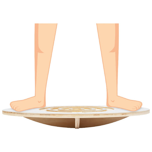 Placă de echilibru cu bile pentru copii, Sky Paw, Small Foot, 3 ani+