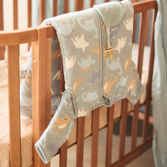 Sac de dormit bebeluși cu mâneci detașabile, Roarsome, Jollein, 70 cm