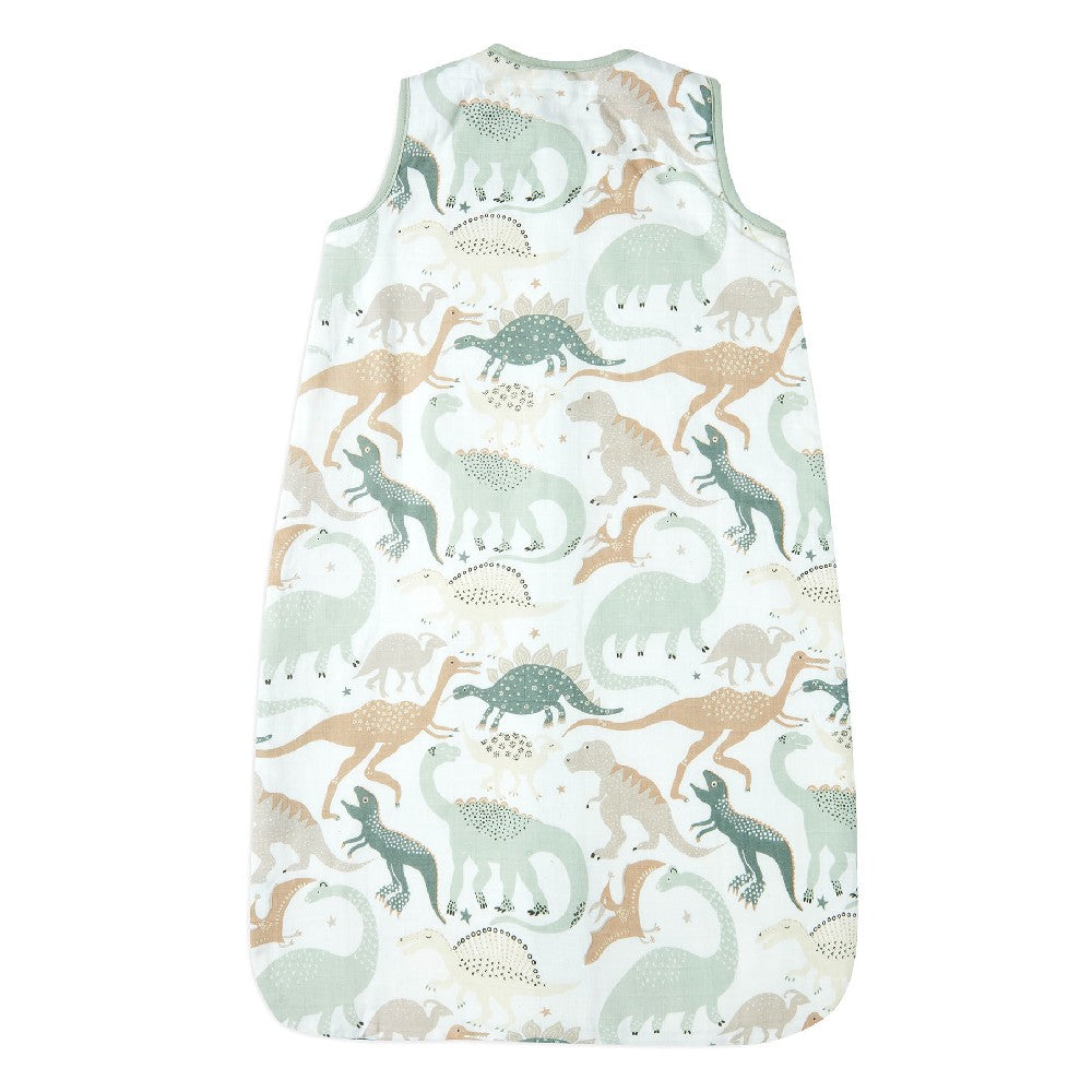 Sac de dormit bebelusi din muselină, Dino, Jollein, 90cm, OEKO-TEX