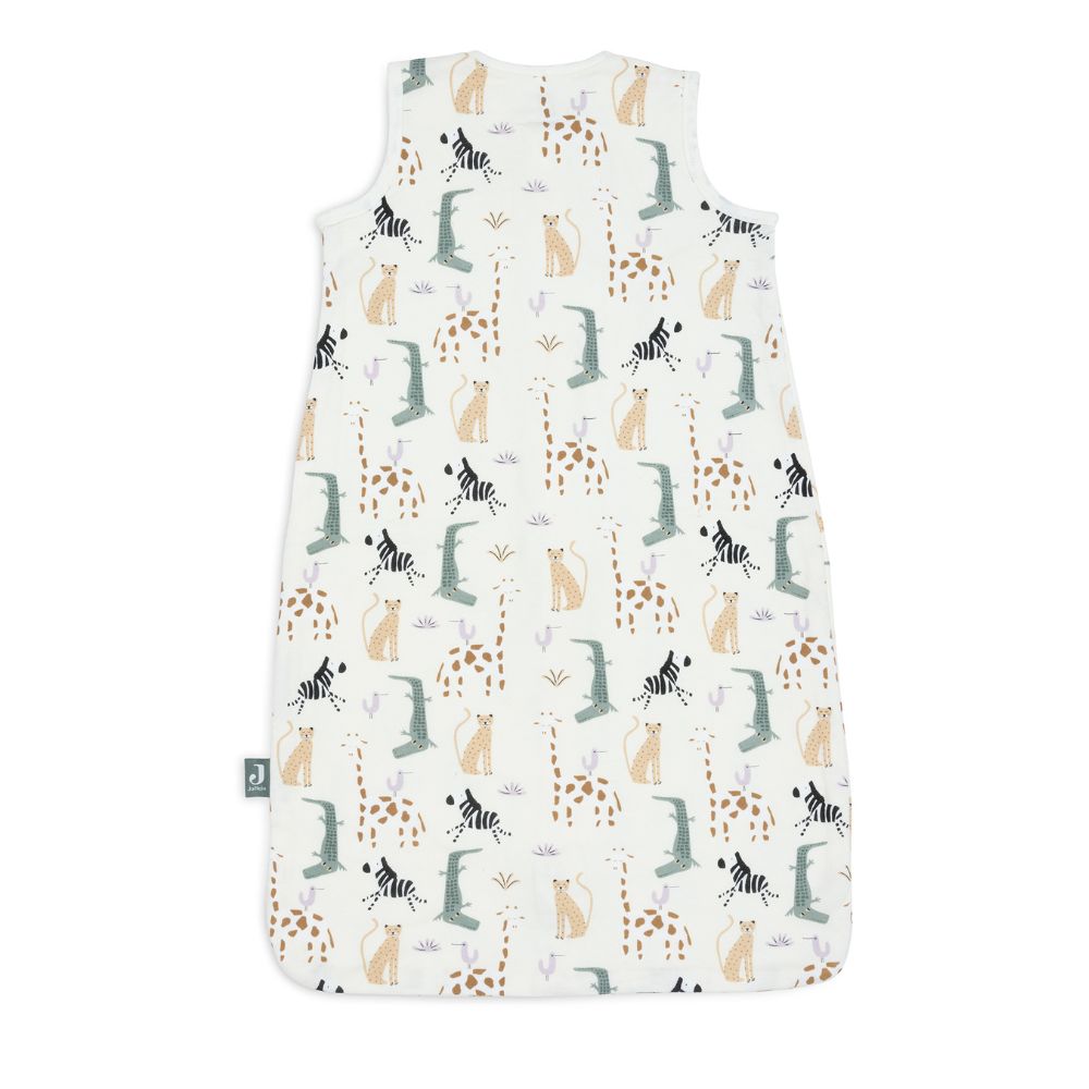 Sac de dormit pentru bebeluși din jerseu, Jungle Jambo, Jollein, 90 cm, OEKO-TEX